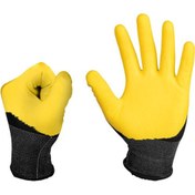 تصویر دستکش پلی استر با پوشش نیتریل 3.4 KNG-1724 کنزاکس 