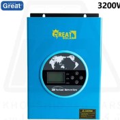 تصویر سانورتر 3200 وات گریت سولار | GREAT SOLAR 3500W Off-Grid Inverter 