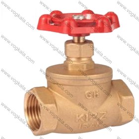 تصویر گلوب ولو دنده ای برنجی کیز ایران 