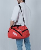 تصویر ساک ورزشی قرمز مردانه مدل پوما Puma model RED men's sports bag