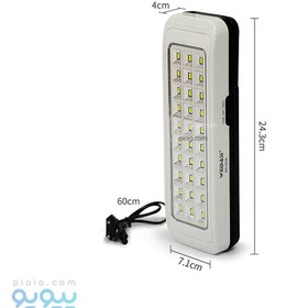 تصویر چراغ اضطراری ویداسی مدل WD-823A سفید چراغ اضطراری متفرقه مدل