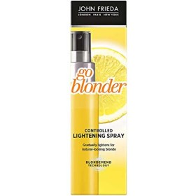 تصویر اسپری روشن کننده رنگ مو جان فریدا مناسب موی بلوند حجم 100 میلی لیتر John frieda hair color lightening spray suitable for blonde hair 100ml