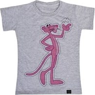 تصویر تی شرت پسرانه 27 طرح پلنگ صورتی کد J64 