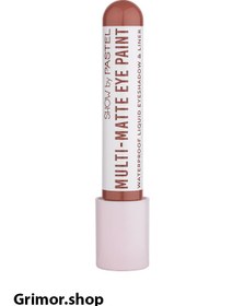 تصویر سایه مایع پاستل PASTEL مدل Multi Matte Eye Paint کد 85 