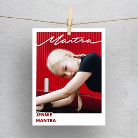 تصویر پولاروید(فتوکارت) jennie mantra mv 