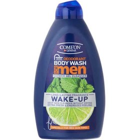 تصویر شامپو بدن ژلی کامان مدل Wake-Up مناسب انواع پوست آقایان 510 میل Comeon Body Wash Wake-Up For All Skins 510ml