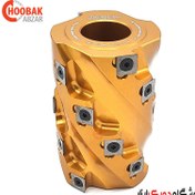 تصویر توپی پرداخت زنبوری 12 سانتیمتر دامار پلاس مدل DM+PCH 80*L120*B35Z4 