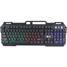 تصویر کیبورد و ماوس گیمینگ گلد اسکار مدل K19 