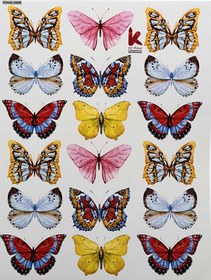 تصویر ترانسفر پروانه کد 2089 