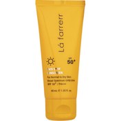 تصویر کرم ضد آفتاب و ضد لک بی رنگ مخصوص پوست های خشک و معمولی SPF30 لافارر 