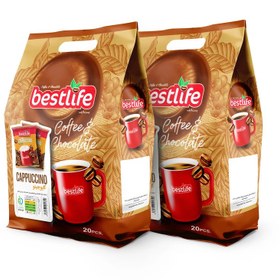 تصویر کاپوچینو بست لایف - 20 گرم 2 بسته 20 عددی 