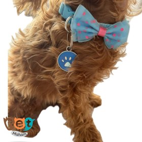 تصویر آویز پلاک قلاده طرح پنجه 1131 