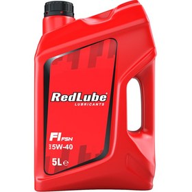 تصویر روغن موتور خودرو ردلوب پلاس F1/FSN-5W40 فول سنتتیک حجم 5 لیتر RedLube Plus F1/FSN-5W40 Engine Oil Full Synthetic 5L