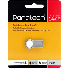 تصویر فلش مموری پاناتک مدل P406 ظرفیت 64 گیگابایت Panatech P406 Flash Memory - 64GB