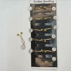 تصویر گیره ساده روسری – ۱۲ عددی – طرح ۱ 