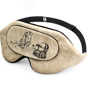 تصویر چشم بند خواب کورال طرح دختر و گربه مدل Coral E217 Kava Coral E217 Sleep Mask