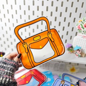 تصویر زیپ کیپ طرح کیف زنانه 