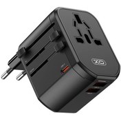 تصویر شارژر دیواری مسافرتی جهانی 20 وات ایکس او WL13 XO WL13 20W Universal Travel Charging 2USB+1USB-C (PD+QC)