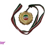 تصویر مدال طلا همگانی پرچم ایران و برج میلاد 