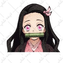 تصویر راگ تافتینگ انیمه طرح نزوکو 