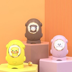 تصویر گرم کن دست پایه دار طرح pokemon - قهوه ای 