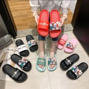 تصویر دمپایی زنانه_سلیکونی طرحدار 