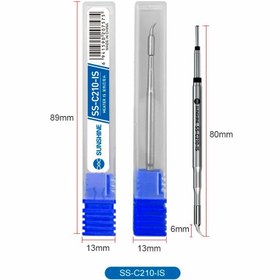 تصویر نوک هویه سر کج سانشاین Sunshine SS-C210-IS Sunshine SS-C210-IS Soldering Head