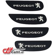 تصویر مجموعه 4 عددی برچسب دستگیره های داخلی پژو 206 و 207 - تزریقی - کد 10720 