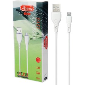 تصویر کابل میکرو یو اس بی فست شارژ Apama 369 2.4A 1m Apama 369 2.4A 1m Fast Micro USB Cable