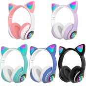 تصویر هدفون بی سیم CAT مدل STN-28 با قابلیت نویز کنسلینگ 