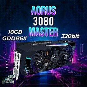 تصویر کارت گرافیک RTX 3080 AORUS MASTER XTREME 