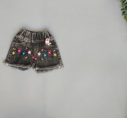 تصویر شلوارک لی گلدوزی 1005 