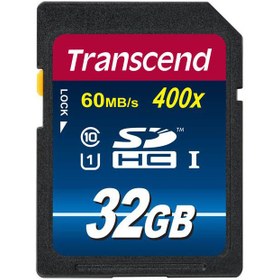 تصویر حافظه میکرو اس دی ترنسند مدل 400 ایکس با ظرفیت 32 گیگابایت ا Premium 400x MicroSDHC Class 10 UHS-I Memory Card 32GB Premium 400x MicroSDHC Class 10 UHS-I Memory Card 32GB