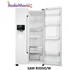تصویر یخچال فریزر ساید بای ساید سامسونگ مدل Rosso ا Samsung ROSSO Refrigerator Samsung ROSSO Refrigerator