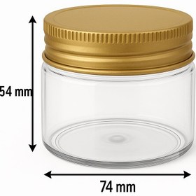 تصویر جار پلاستیکی، پت 150 سی‌سی بسته 100تایی 