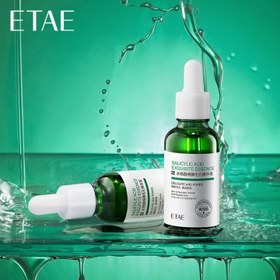 تصویر سرم ضد جوش سالیسیلیک اسید ایتایی ETAE حجم 30 میل salicylic acid exquisite essence ETAE