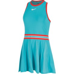 تصویر لباس تنیس زنانه نایک NikeCourt Slam Dri-FIT – فیروزه ای NikeCourt Slam Dri-FIT Tennis Dress - LIGHT BLUE