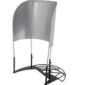 تصویر خوشه جمع کن علفتراش الحاقی گندم چین با ورق گالوانیزه 