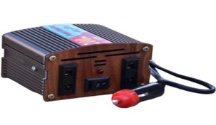 تصویر مبدل برق آریا ۲۰۰ وات ۱۲ به ۲۲۰ ولت با یک سال گارانتی 