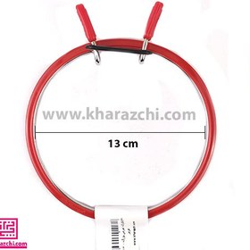 تصویر کارگاه فلزی نورگه قرمز سایز دو 126mm 