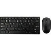 تصویر کیبورد و ماوس بی سیم MINI مدل GKM901 