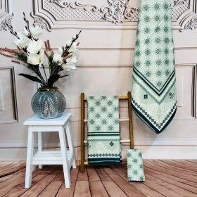 تصویر روسری سبز پسته ای 