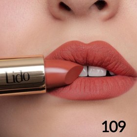 تصویر رژلب جامد مات لیدو Lido - 104 PURE MATT LIPSTICK Lido