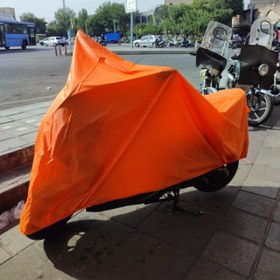 تصویر چادر موتور سیکلت ضد آب ضخیم | Orange 110 ا Motorcycle tent Orange 110 Motorcycle tent Orange 110