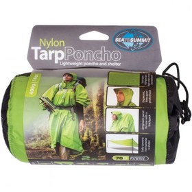 تصویر پانچو سبز سی تو سامیت مدل Nylon Tarp Poncho 