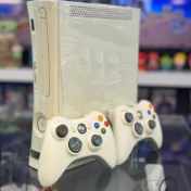 تصویر ایکس باکس 360 دو دسته | کارکرده و تست شده الوگیم Xbox 360 with Two Controllers | Pre-owned and Tested (AlooGame)