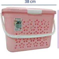 تصویر سبد پیک نیک مدل تسا طرح گل کد MD2 