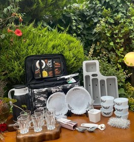 تصویر سبد پیک نیک کیف برزنتی جدید 