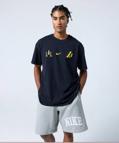 تصویر تیشرت مردانه مشکی نایکی | 8383737e 