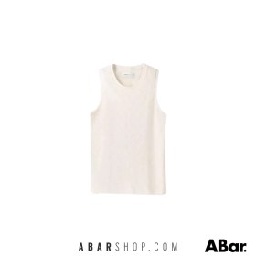 تصویر تیشرت اورجینال برند برشکا مدل BRSHKA Openwork sleeveless t-shirt 